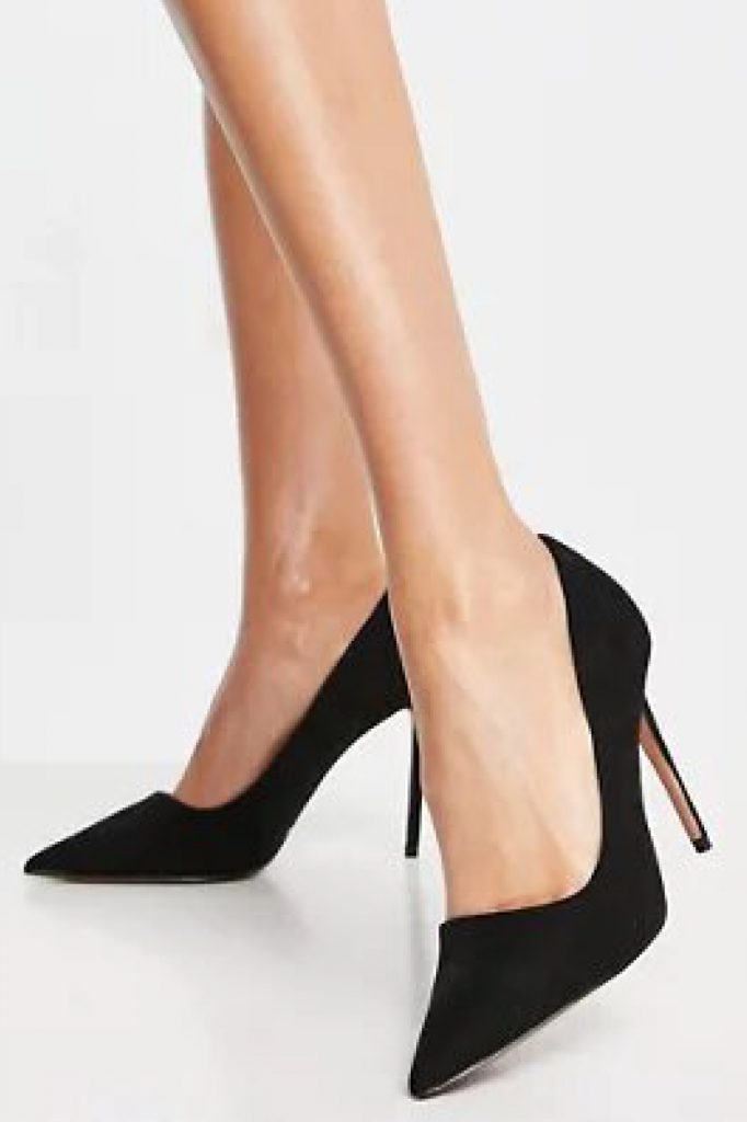 zapato tacon negro